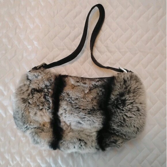 Vintage Paola! By PdL Firenze Genuine Leather & Black/White Mkink Purse - New - Picture 4 of 4